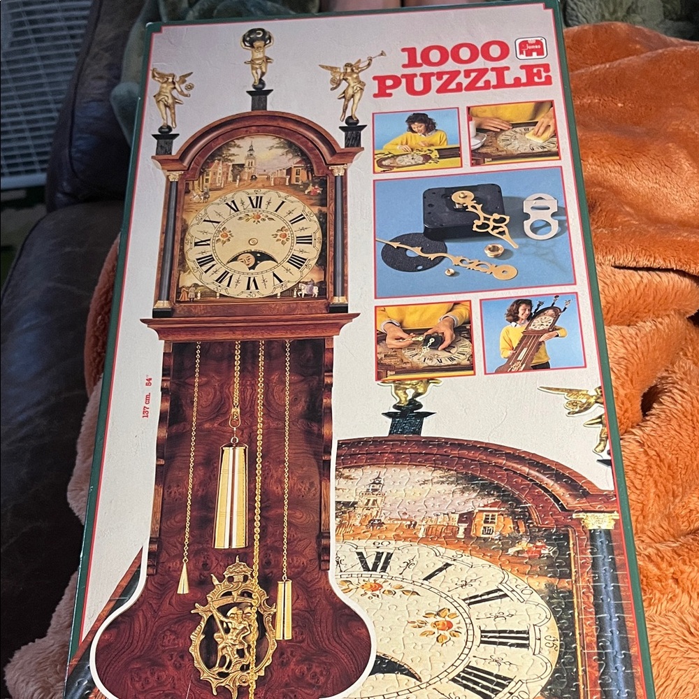 Classic Clock 1000-Piece Puzzle